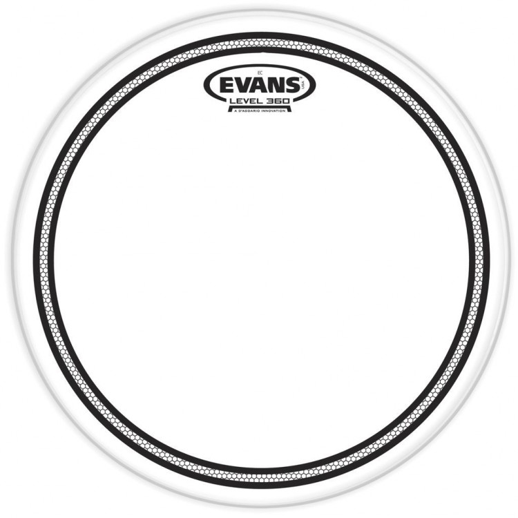 Evans B13ECS Пластик для барабанов 13", двухслойный, внутреннее кольцо, прозрачное напыление