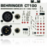 Behringer CT100 - кабель-тестер, разъёмы- XLR, TRS (1/4",1/8",TT), RCA, MIDI
