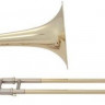 Тромбон-бас BACH 50AЗG Bb/F/Gb Stradivarius открытая система вентилей кейс и мундштук в комплекте