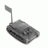Сборная модель ZVEZDA Немецкое штурмовое орудие Stug-III Ausf.B, 1/100