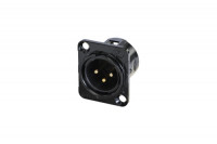 Панельный разъем Rean RC3MDL-B XLR male