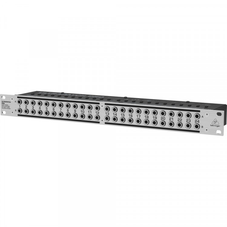 Коммутационная панель BEHRINGER PX3000, 48 точек подключения, 3 режима нормализации