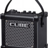 Гитарный комбоусилитель ROLAND Micro Cube GX Black с процессором эффектов, AC/аккумулятор