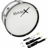 BASIX Junior Bass Drum 22х7" бас-барабан маршевый с ремнем и колотушкой