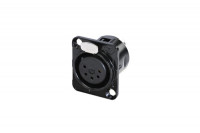 Панельный разъем Rean RC5FDL-B XLR female