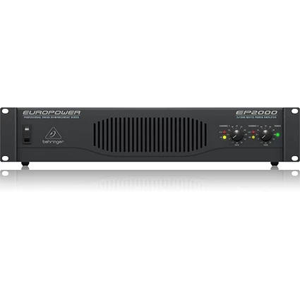 BEHRINGER EP2000 усилитель мощности 2х500 Вт /4 Ом, 2х350 Вт /8 Ом, мост:1300 Вт /4 Ом, 1000 Вт /8 Ом