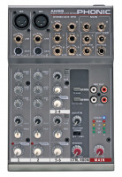Phonic AM 85 аналоговый микшерный пульт 6-канальный