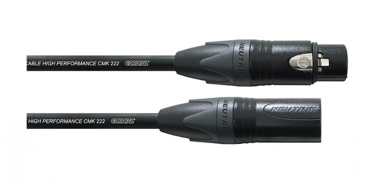 Cordial CPM 1.5 FM микрофонный кабель XLR мама-XLR папа 1,5 м