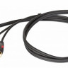 DIE HARD DHG520LU18 - аудио кабель 3,5 мм стерео – 2 х RCA.Длина: 1,8 м.Цвет: черный