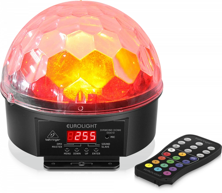 Светодиодный прибор полусфера Behringer DIAMOND DOME DD610-R дискошар