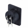 Разъем панельный PROAUDIO XLR-P-F