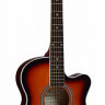 Martinez SW-024HC SB электроакустическая гитара