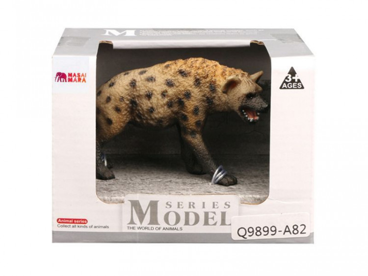 Фигурка игрушка MASAI MARA MM211-164 серии "Мир диких животных": Пятнистая гиена