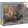 Сборные солдатики ZVEZDA Немецкая пушка ПАК-36, 1/72
