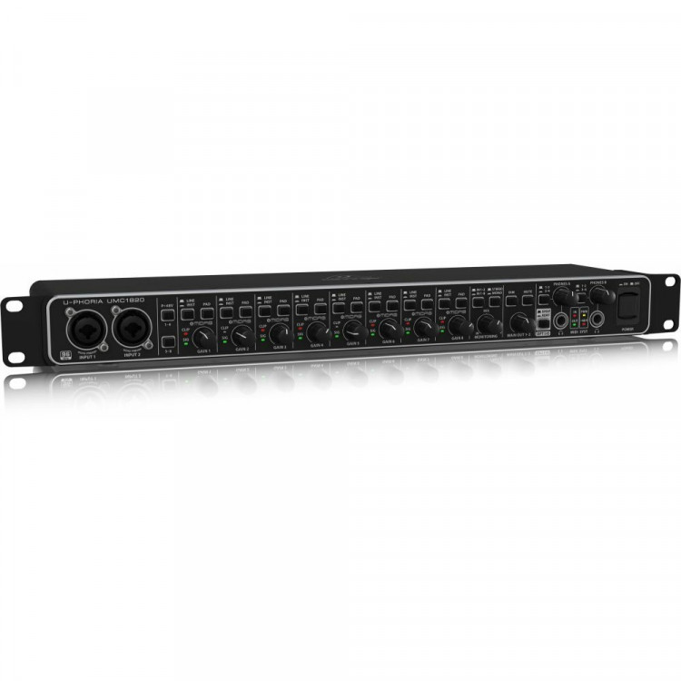 USB-аудиоинтерфейс BEHRINGER UMC1820, 18 входов, 20 выходов
