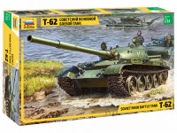 Советский основной боевой танк "Т-62" 1/35