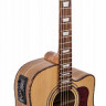 Martinez W-124BC N электроакустическая гитара