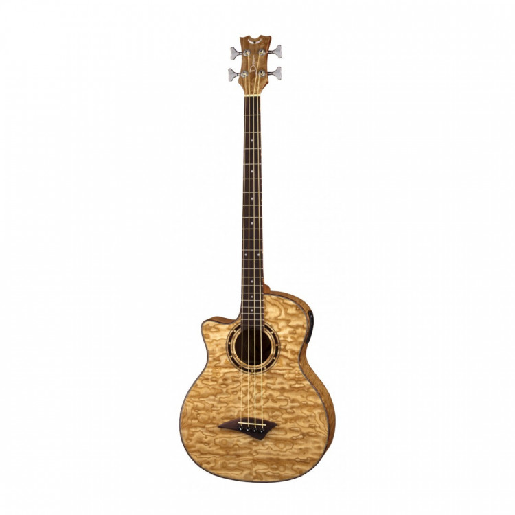 DEAN Exotica Quilt Ash A/E бас-гитара электроакустическая