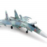 Сборная модель ZVEZDA Российский многоцелевой истребитель Су-27СМ, подарочный набор, 1/72