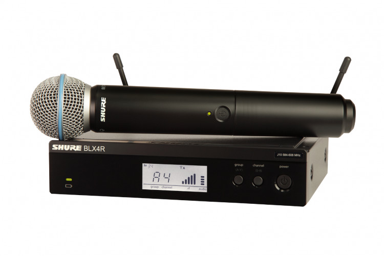 Радиосистема SHURE BLX24RE/B58 M17 рековая + Beta58