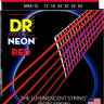 Струны для акустических гитар DR NOA-12-54 NEON RED