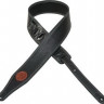 Ремень для акустической и электрогитары LEVY'S M17SS-BLK