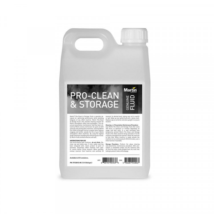 Жидкость для генераторов MARTIN Pro Clean and Storage 2,5L