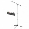 Микрофонная стойка K&M 21020-300-55 журавль, высота 900-1605 мм