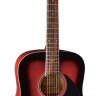 VGS D10 Dreadnought Redburs акустическая гитара