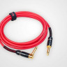 JOYO CM-19 red (красный) инструментальный кабель, 3 м, TS-угловой TS 6,3 мм