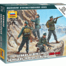 Сборные солдатики ZVEZDA Немецкие горные стрелки, 1/72