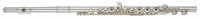 Флейта YAMAHA YFL-371 "ми-механика", с резонаторами, не в линию, silver/Nickel silver, с кейсом