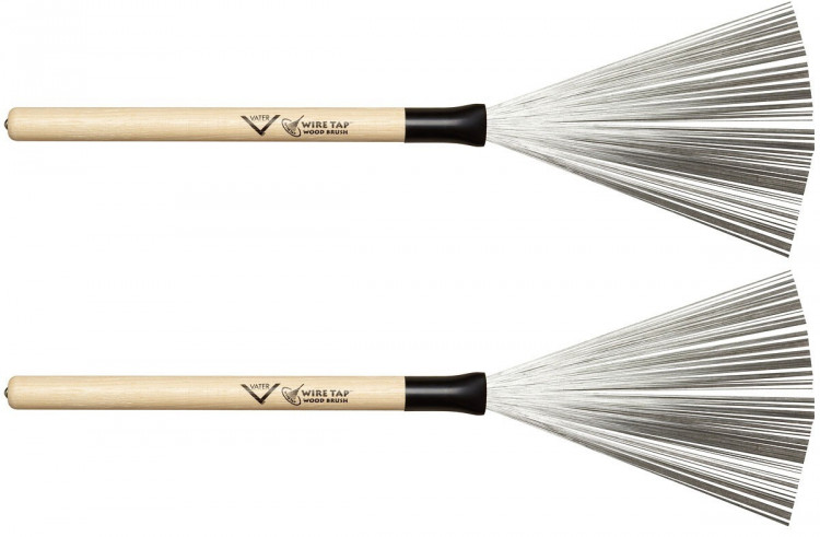 Щетки барабанные металлические VATER VWTW UPC деревянная ручка