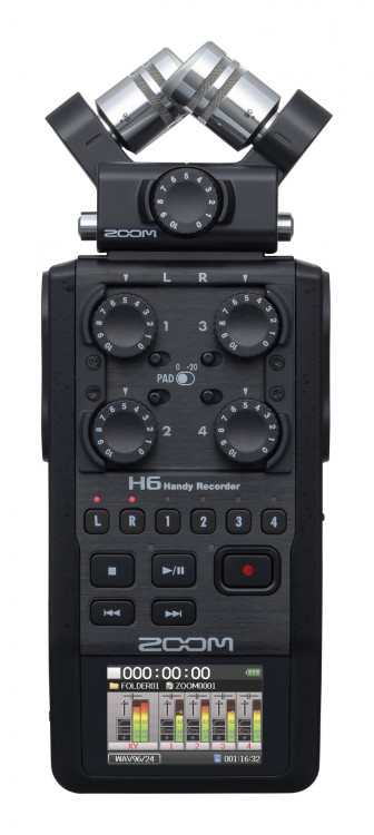 Рекордер-портастудия Zoom H6/BLK 4 канала
