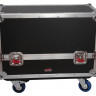 GATOR G-TOUR SPKR-2K8 - деревянный кейс для 2х8" колонок на колёсах