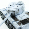 Р/У танк Taigen 1/16 ИС-2 модель 1944, СССР, зимний, (для ИК танк. боя) 2.4G, деревянная коробка