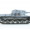 Р/У танк Taigen 1/16 ИС-2 модель 1944, СССР, зимний, (для ИК танк. боя) 2.4G, деревянная коробка