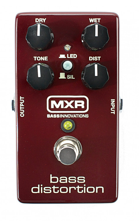 DUNLOP MXR M85 Bass Distortion эффект гитарный басовый дисторшн