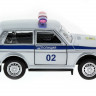 Машина "АВТОПАНОРАМА" инерц. ВАЗ 2121 1/50, в/к 12*7*5,5 см, серебристая
