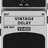 BEHRINGER VD400 VINTAGE DELAY-Педаль аналоговых эффектов задержки (дилей)