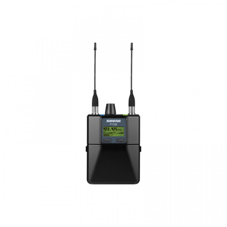 SHURE P10R L9E 670–742 MHz - поясной приемник системы персонального мониторинга PSM1000