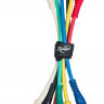 ROCKDALE IC016-15CM комплект из 6 шт патч-кабелей с разъёмами mono jack (TS) male, длина 15 см, 6 цветов