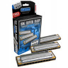 Губная гармошка диатоническая HOHNER M5900XP Big River Harp ProPack набор 3шт