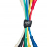 ROCKDALE IC016-20CM комплект из 6 шт патч-кабелей с разъёмами mono jack (TS) male, длина 20 см, 6 цветов