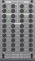 Модульный синтезатор BEHRINGER 173 QUAD GATE/MULTIPLES с 4мя гейтами и патч-матрицей 4х6