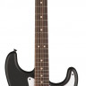 Fender Squier Contemporary Active Stratocaster HH, Flat Black электрогитара