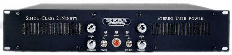 MESA BOOGIE STEREO SIMUL-CLASS 2:NINETY 2 RACK SPACES ламповый комбик 2x90 Вт