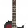 Jackson JS Series Monarkh SC JS22, Rosewood Fingerboard Quilt Maple Top, Transparent Red Burst электрогитара