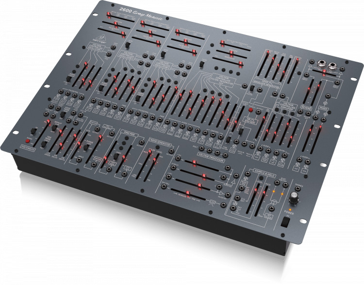 Синтезатор Behringer 2600 GRAY MEANIE аналоговый полумодульный