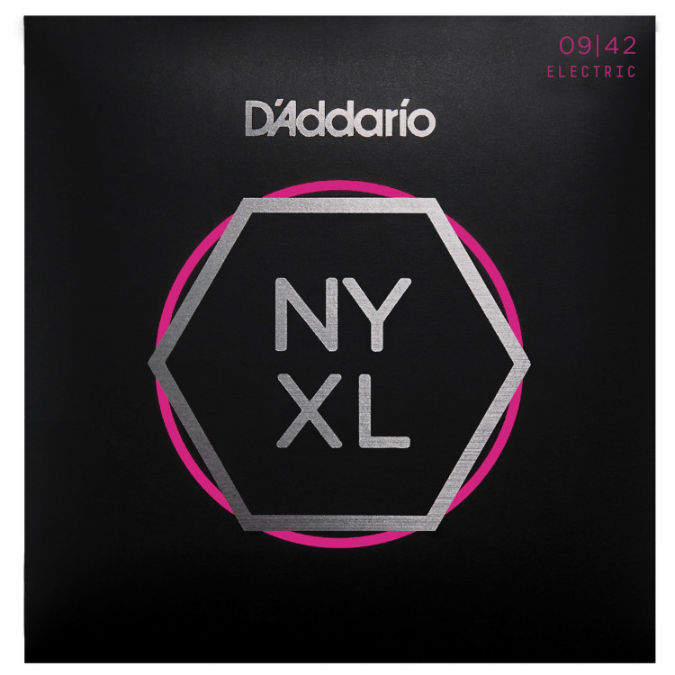 Струны для электрогитары D'ADDARIO NYXL0942 никель, 9-42